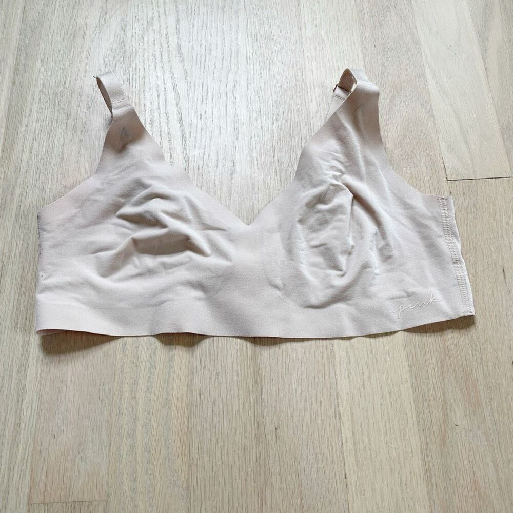 BUY 1 GET 1 FREE VS PINK medium bralette unlined thin buttery soft